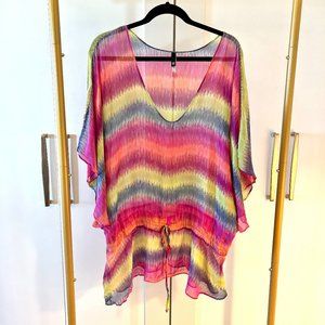 Vix Paula Hermanny V Neck Coverup Beach Tunic